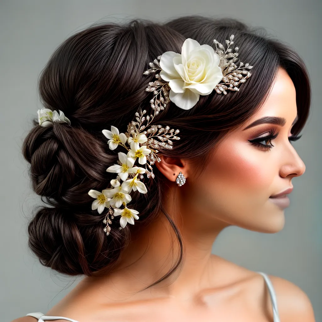 noiva penteado bun fascinator renda noiva penteado bun fascinator renda