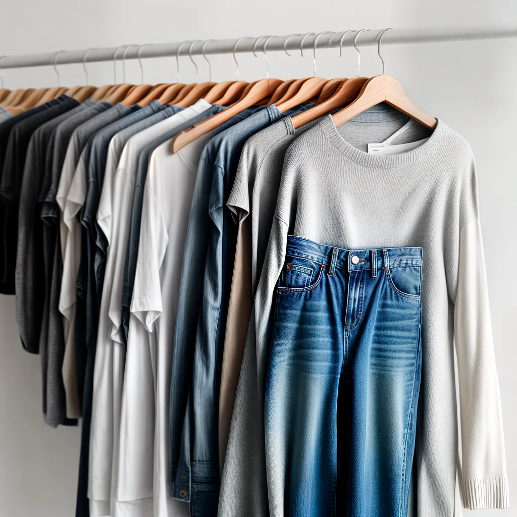 guarda roupa minimalista sustentavel