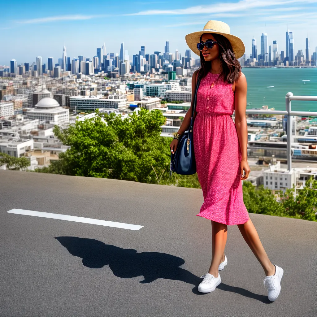 viajante estilosa cidade destinos moda