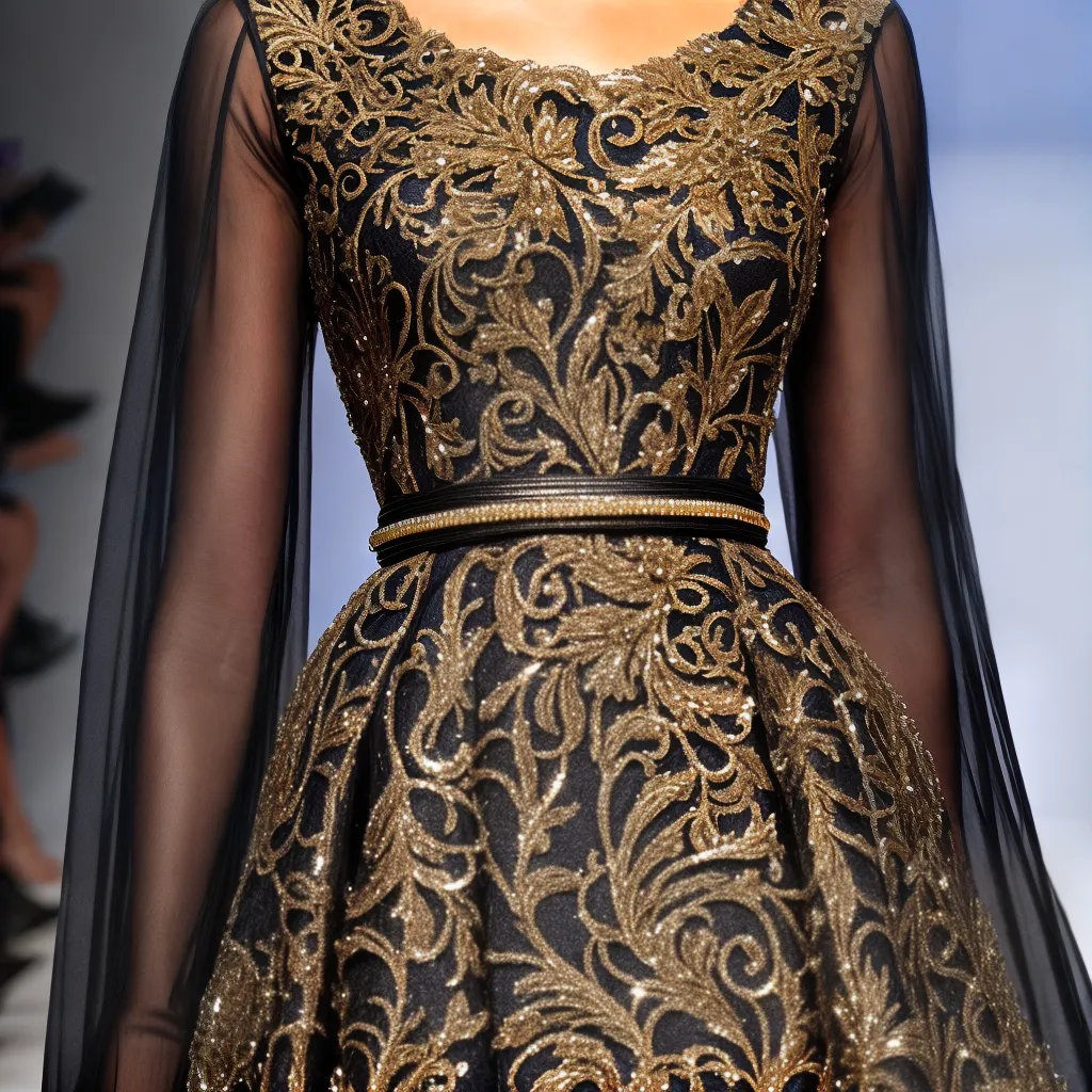 modelo passarela glamour haute couture