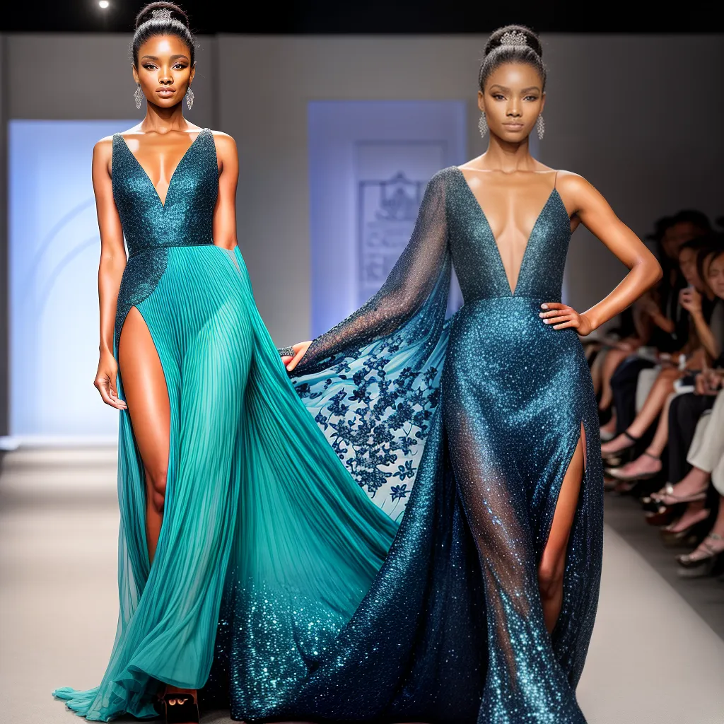 modelo passarela glamour haute couture 1