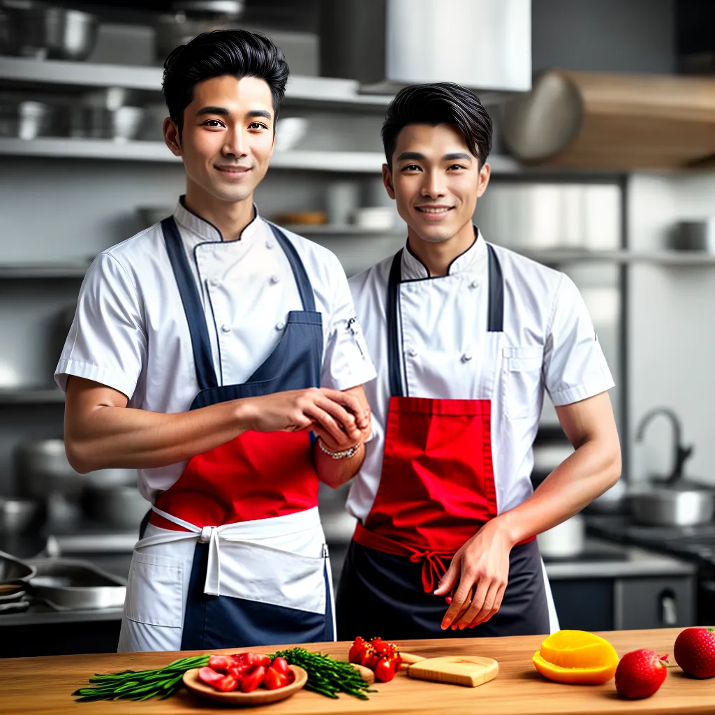 chef fashion apron gastronomy