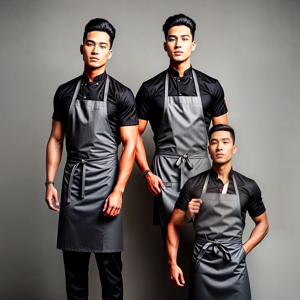 chef moda apron criativo