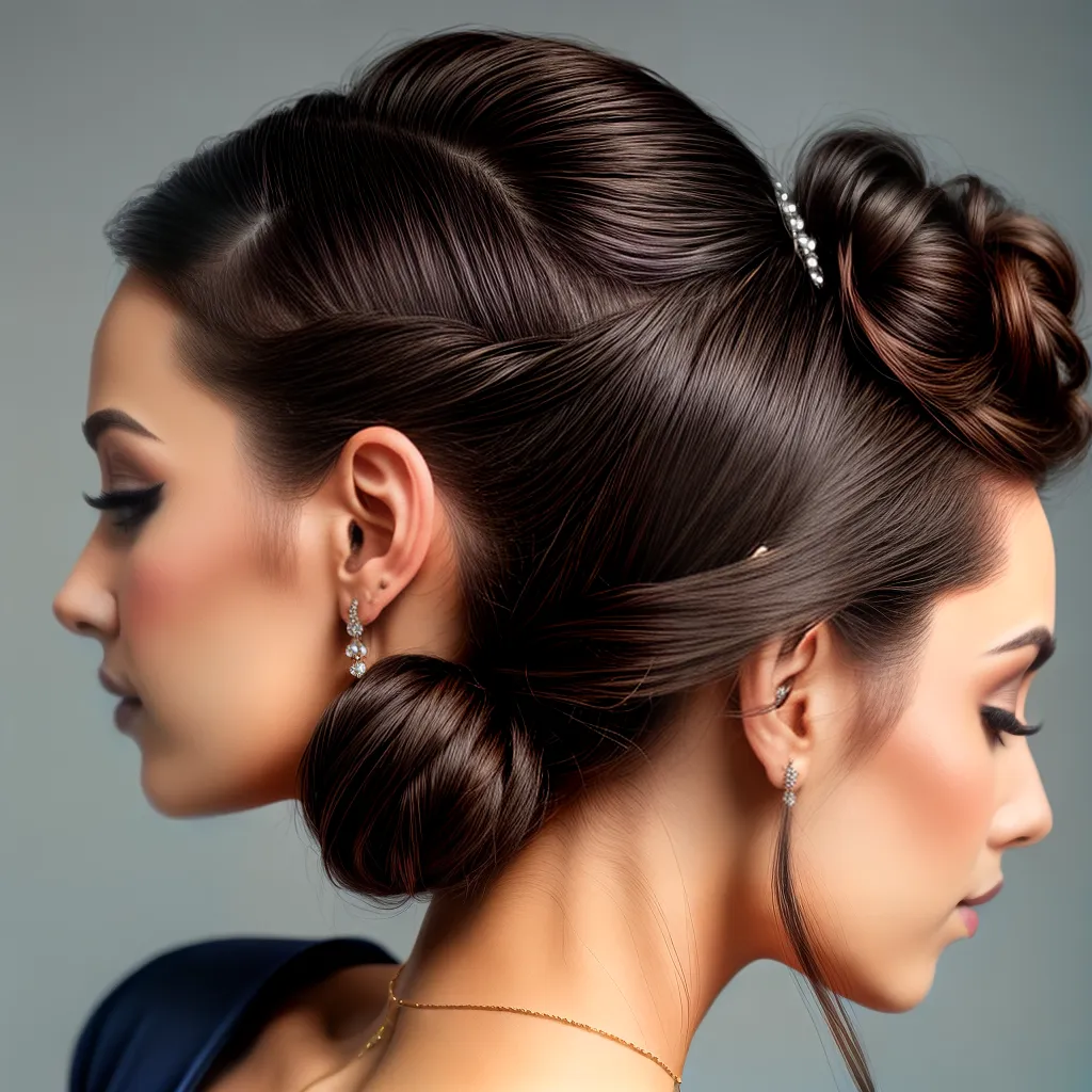 cabelo mulher coque baixo elegante cabelo mulher coque baixo elegante