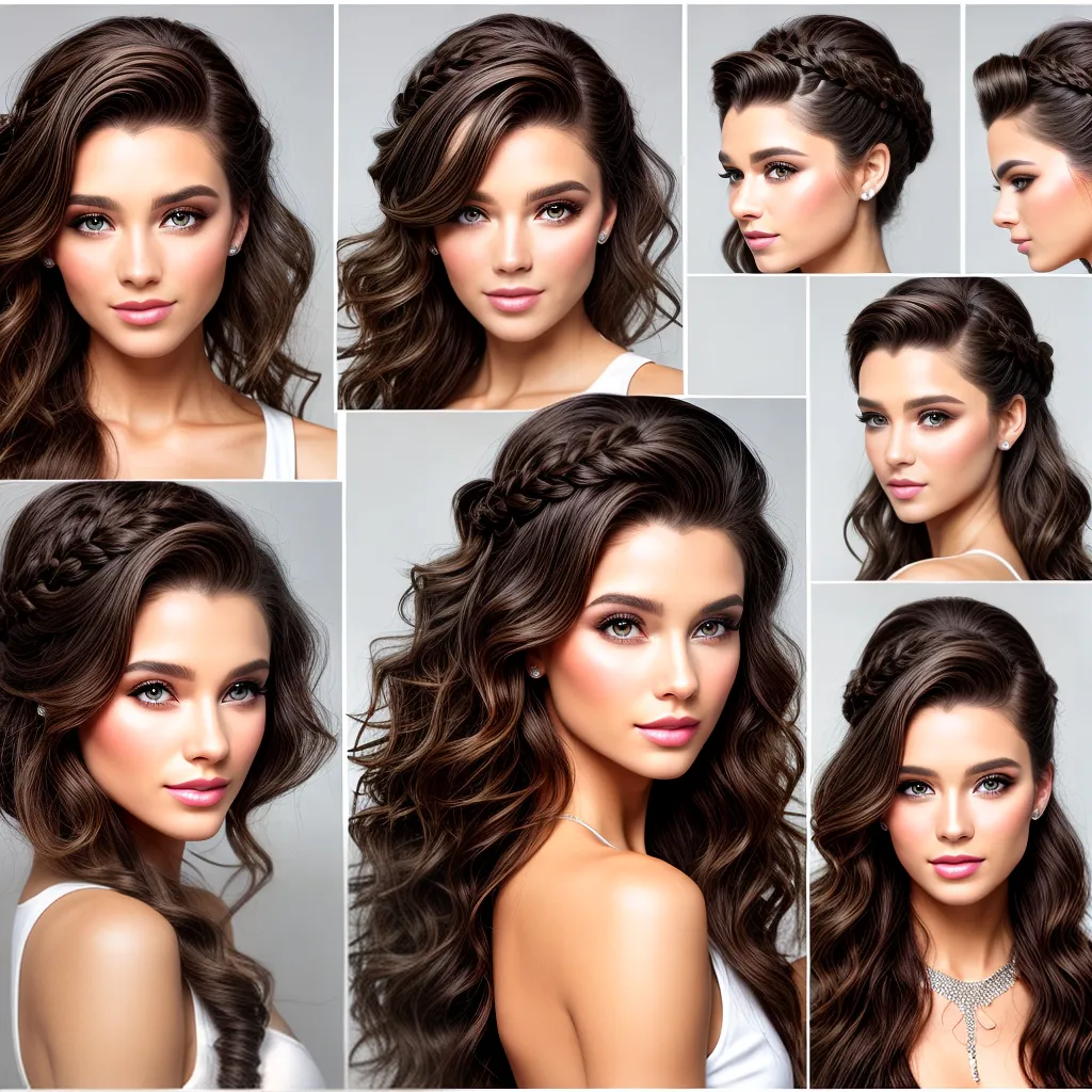 penteados ondas variedades