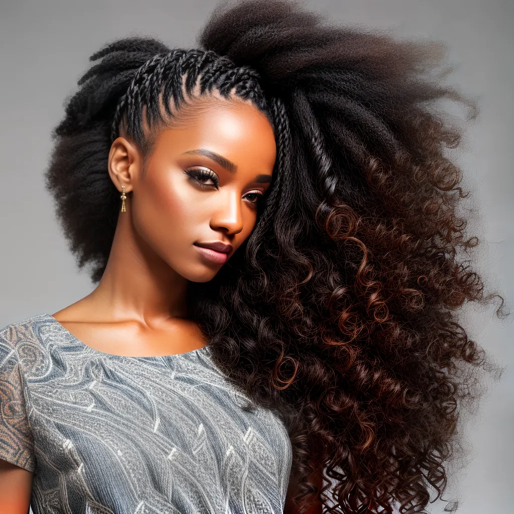 mulher cabelo trancas estilosas mulher cabelo trancas estilosas