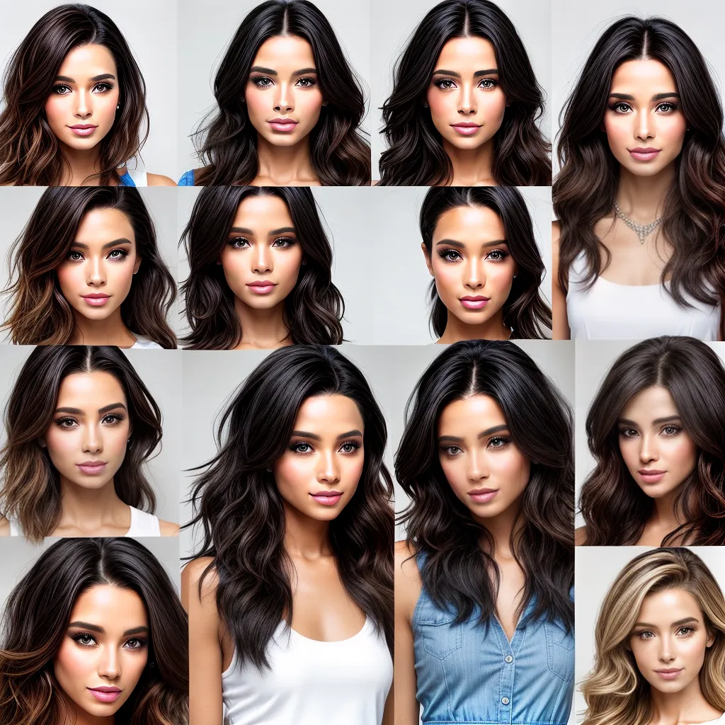 mulher cabelo medio varios penteados mulher cabelo medio varios penteados