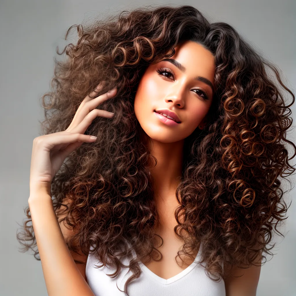 maos cabelo cacheado scrunch