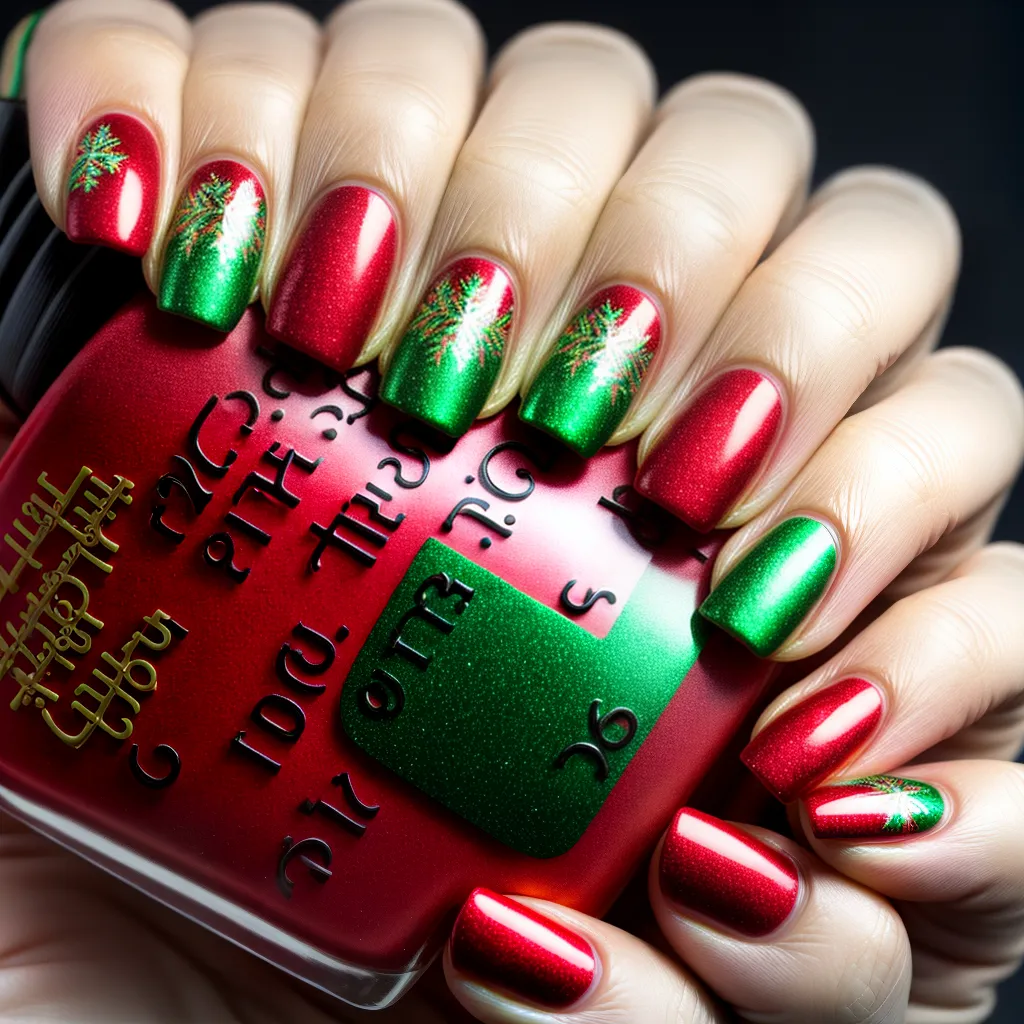 unhas festivas natal brilho unhas festivas natal brilho