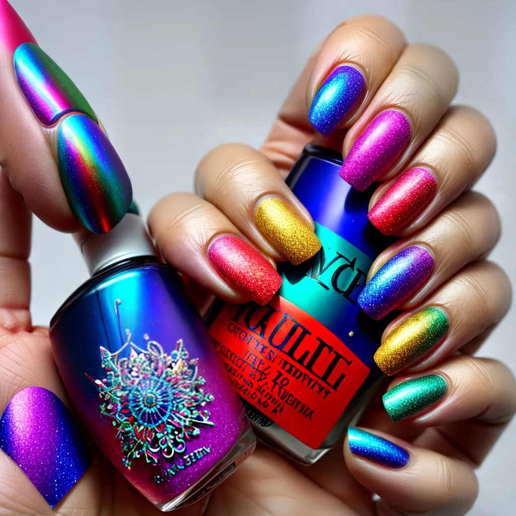 unhas carnaval coloridas glitter penas
