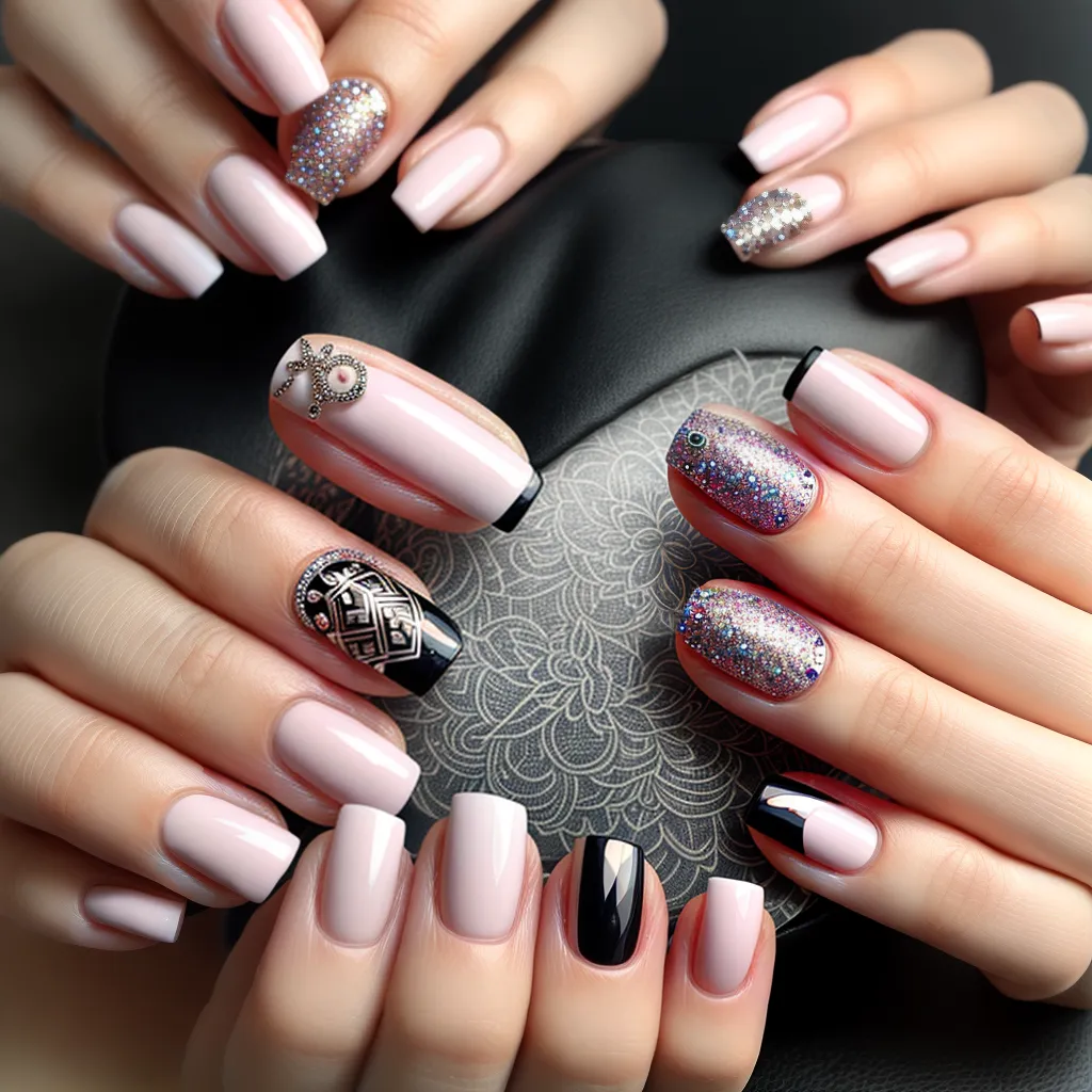 unhas francesinha moderna variacoes 3