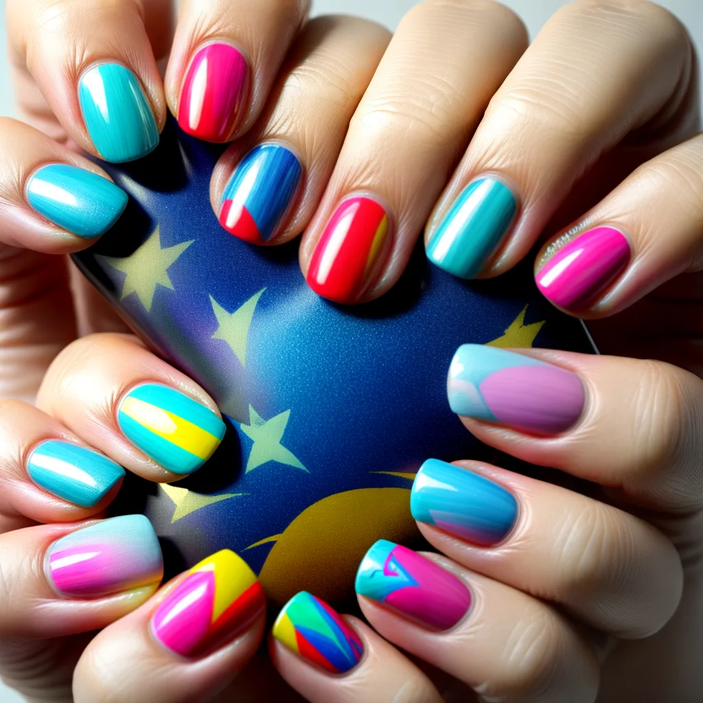 unhas arte famosa pintura unhas arte famosa pintura