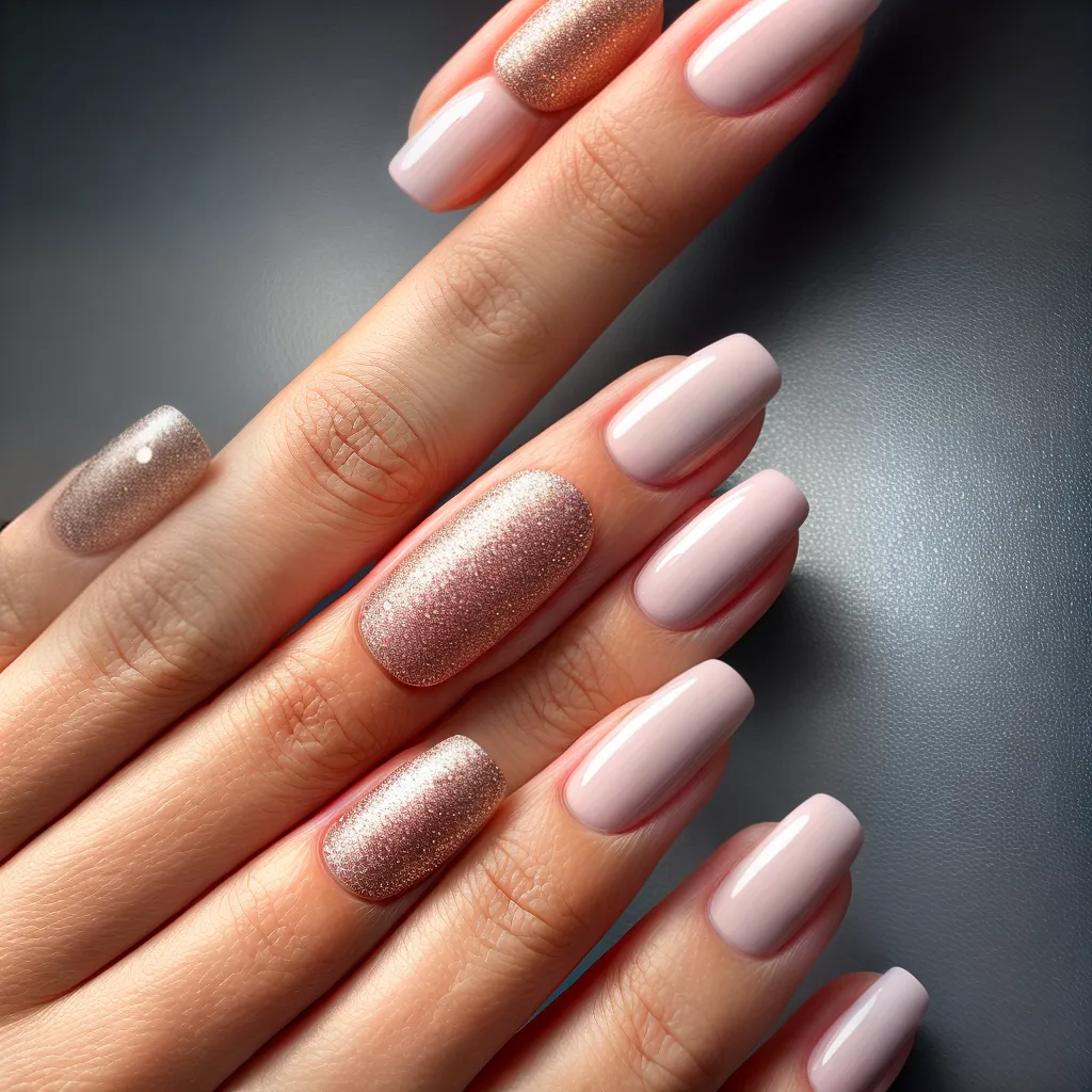 unhas espelho brilho glamour