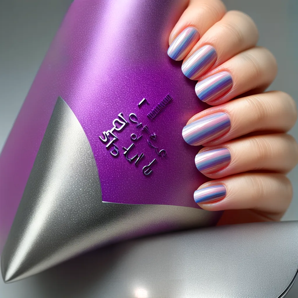 unhas espelho reflexo glamour