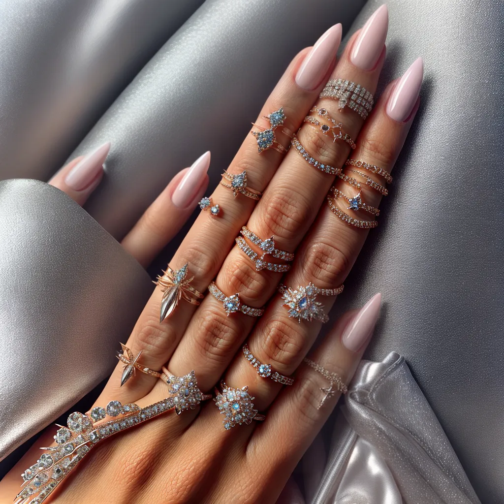 unhas espelho brilho sofisticacao