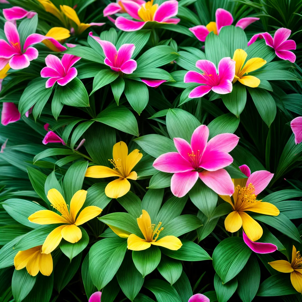 unhas tropicais coloridas verao