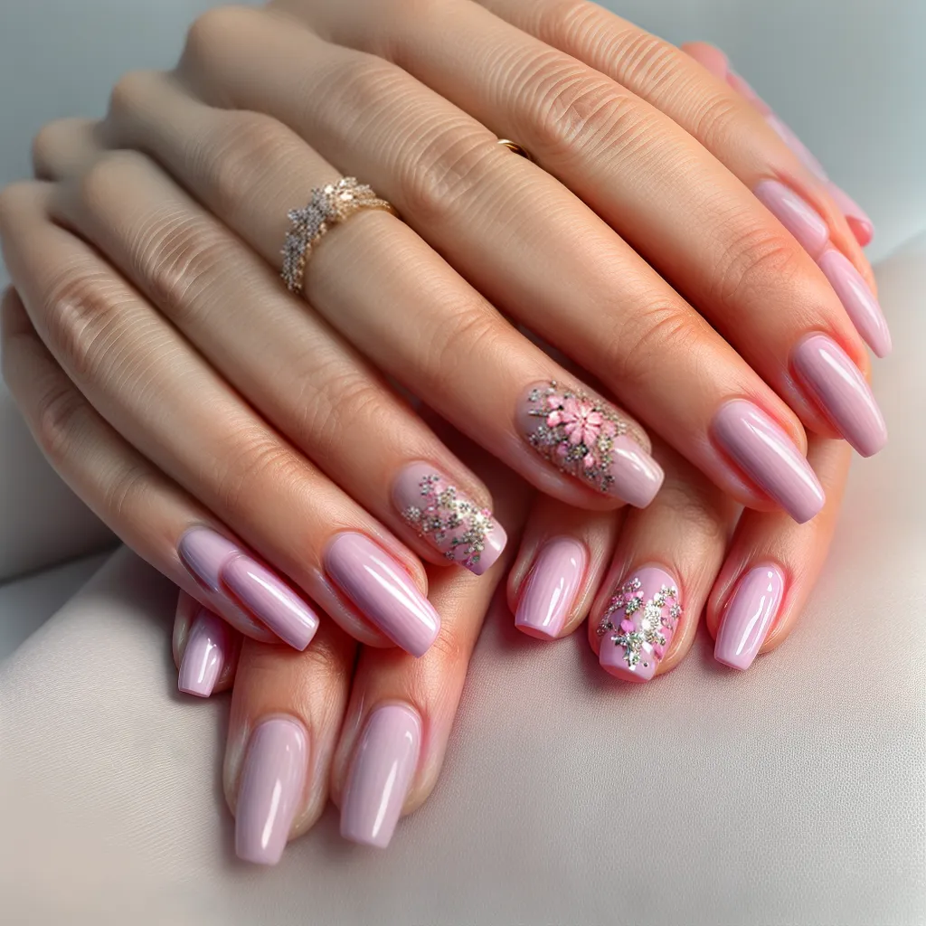 unhas manicure vintage floral unhas manicure vintage floral