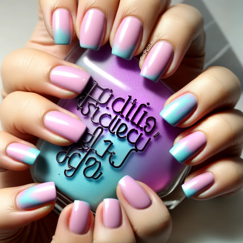 unhas manicure aquarela cores pastel unhas manicure aquarela cores pastel