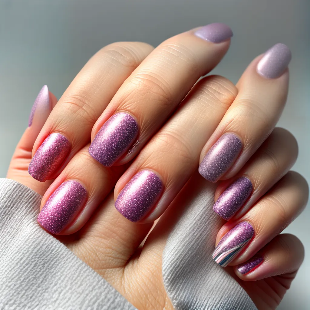 unhas texturas arte manicure