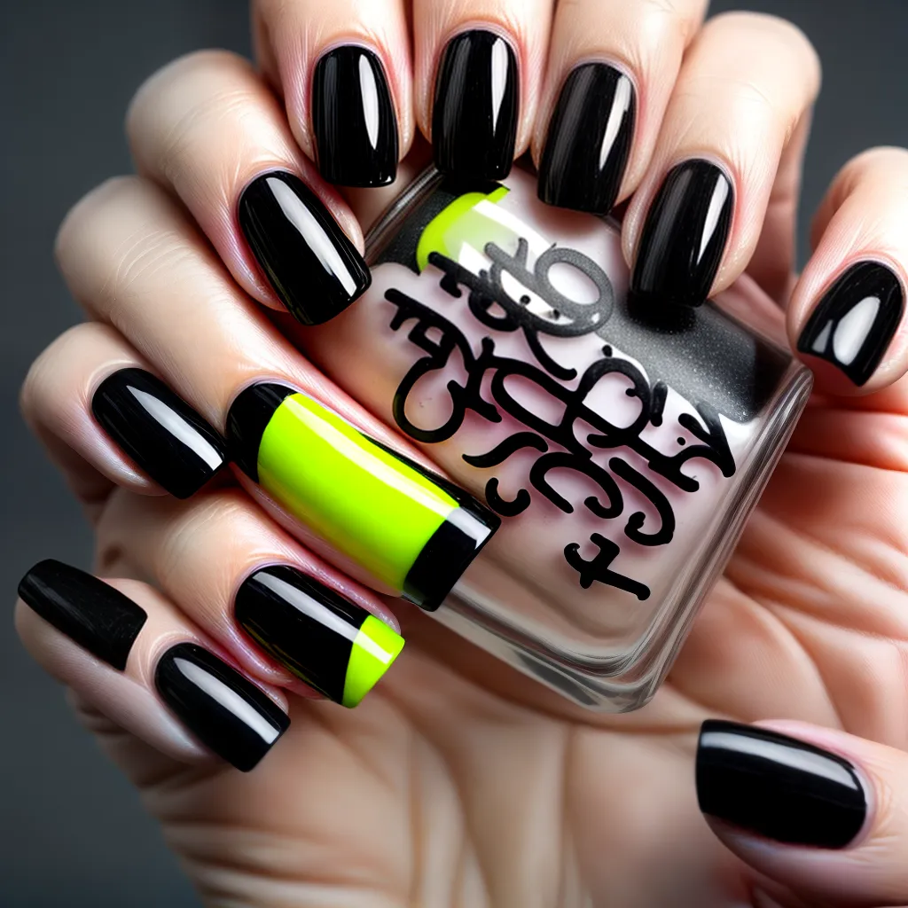 unhas punk coloridas estilo rebelde 1