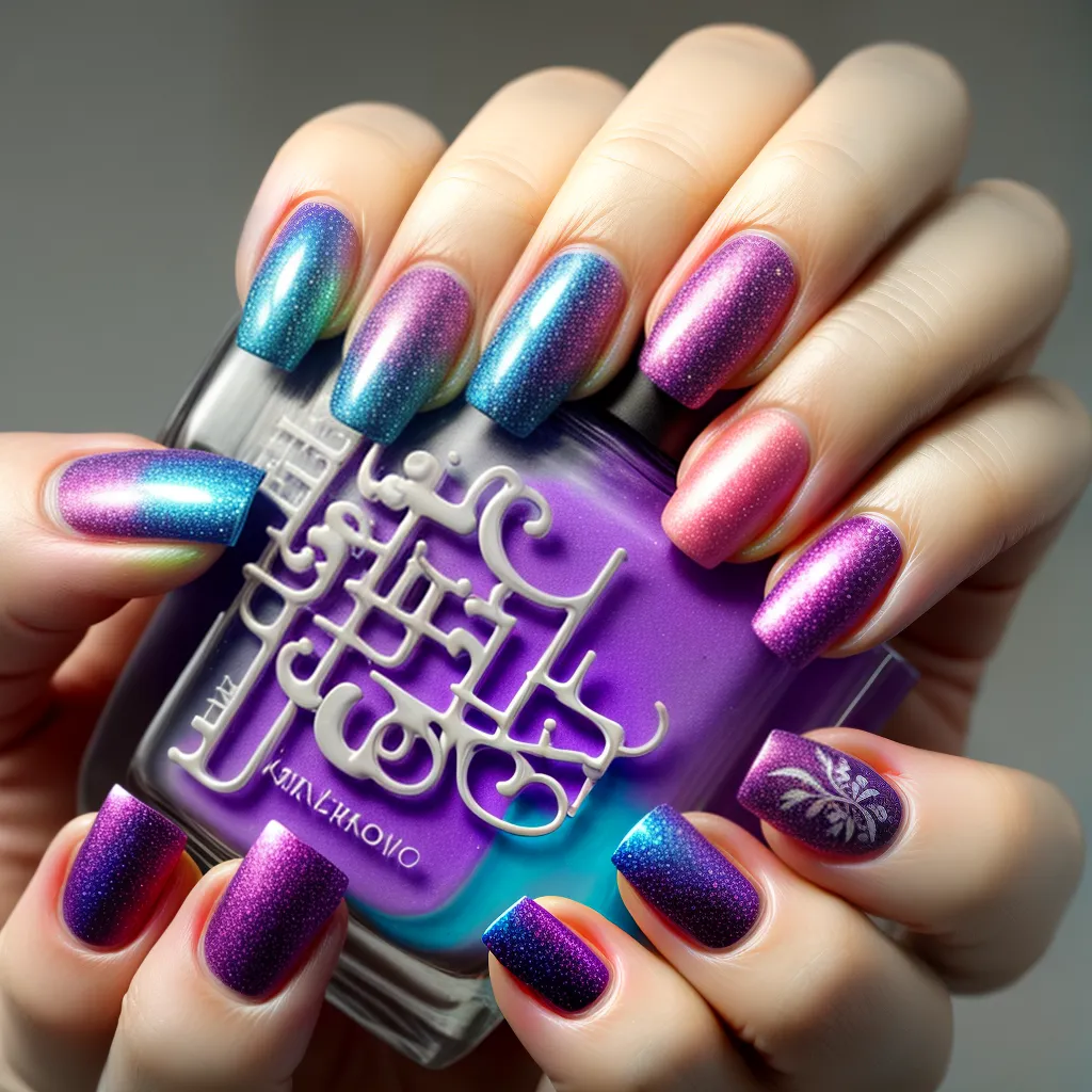 unhas decoradas airbrush arte