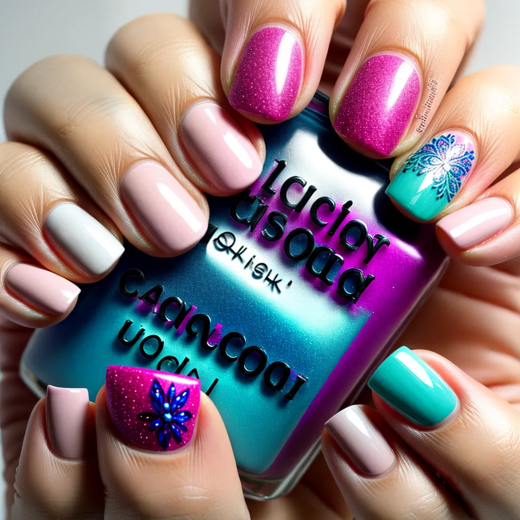 unhas decoradas airbrush arte 1
