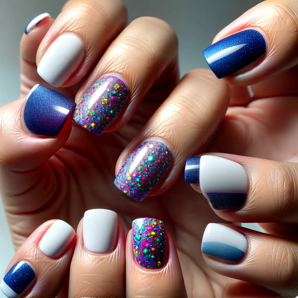 unhas mosaico colorido intrincado unhas mosaico colorido intrincado