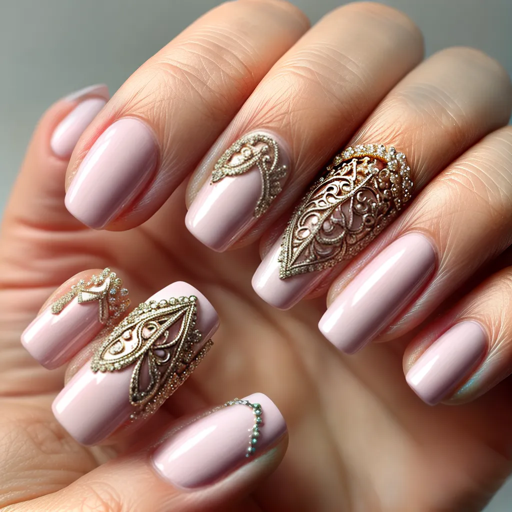 unhas filigree design elegante