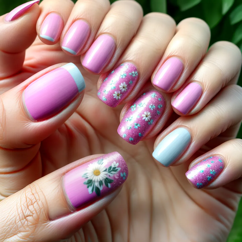 unhas florais jardim manicure unhas florais jardim manicure