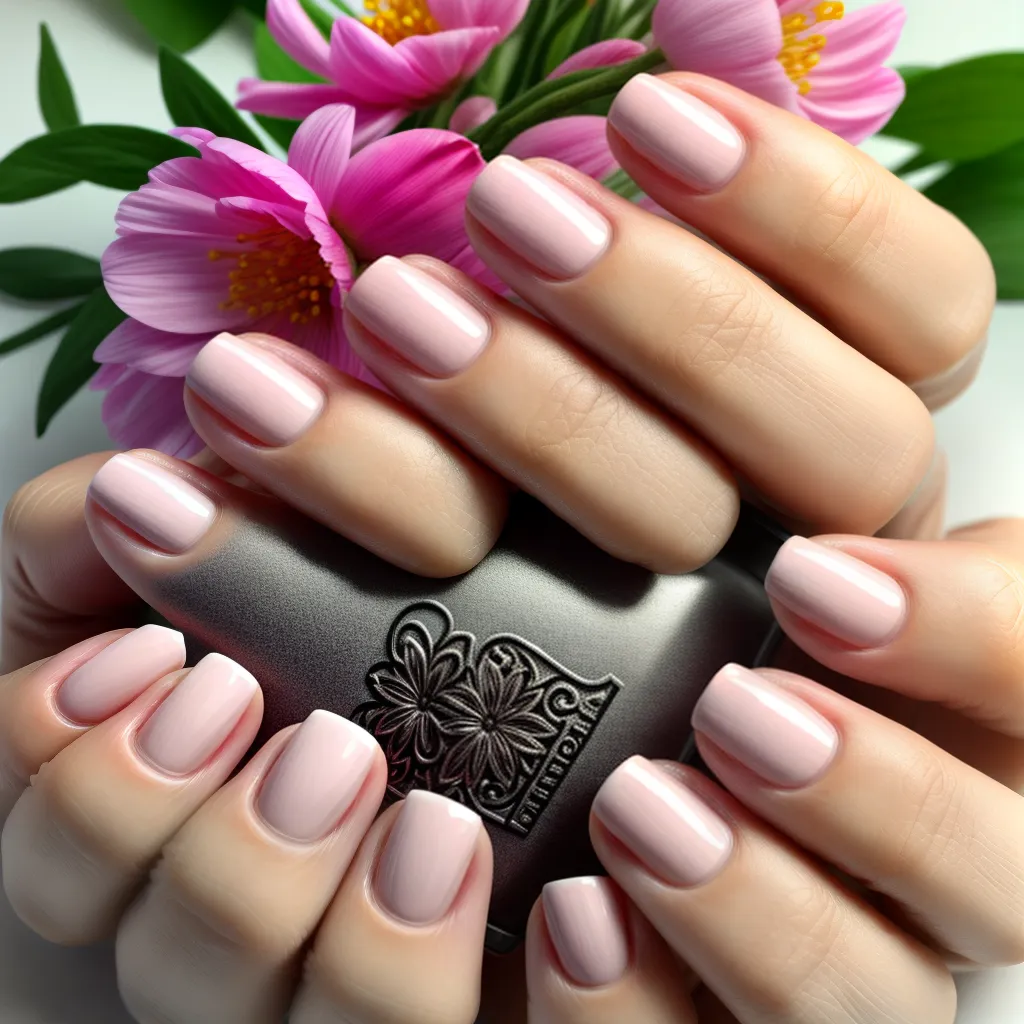 unhas florais jardim maos