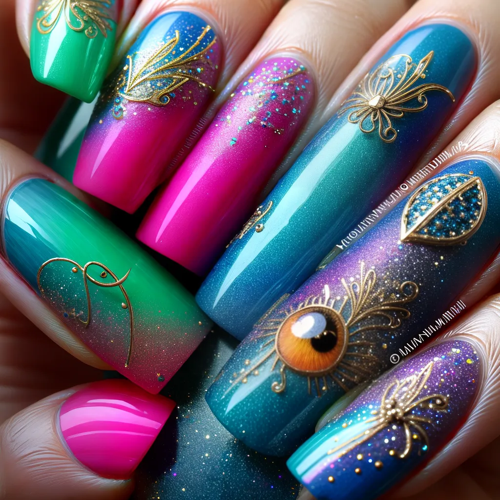 unhas surrealismo design artistico