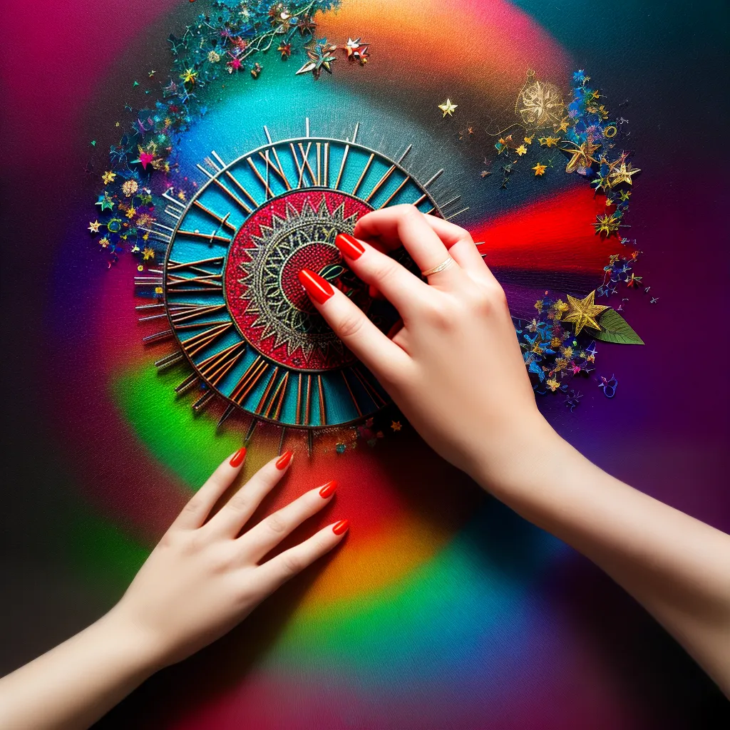 unhas artisticas cenas surrealistas