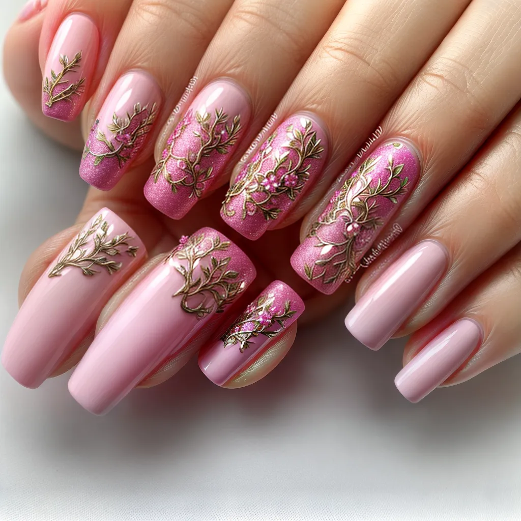 unhas orientais arte geometrica