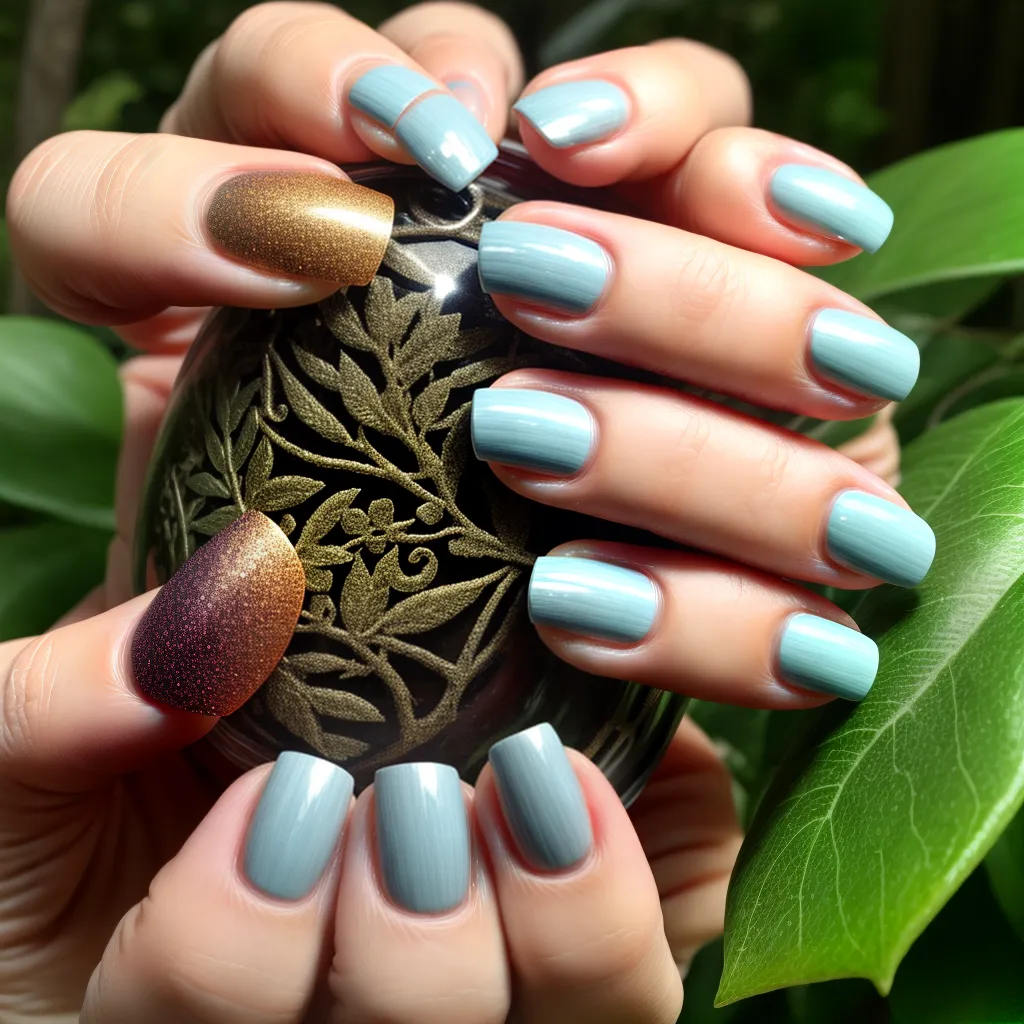 unhas floresta encantada artesanal unhas floresta encantada artesanal