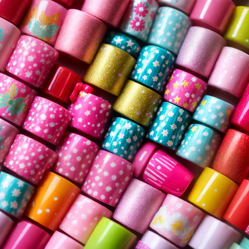 unhas artisticas tema pijama 1