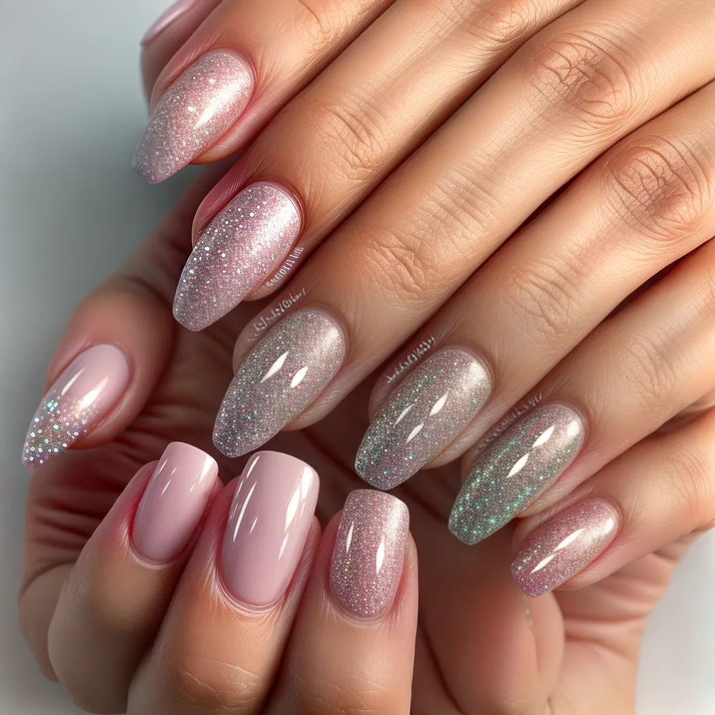 unhas artisticas gemas