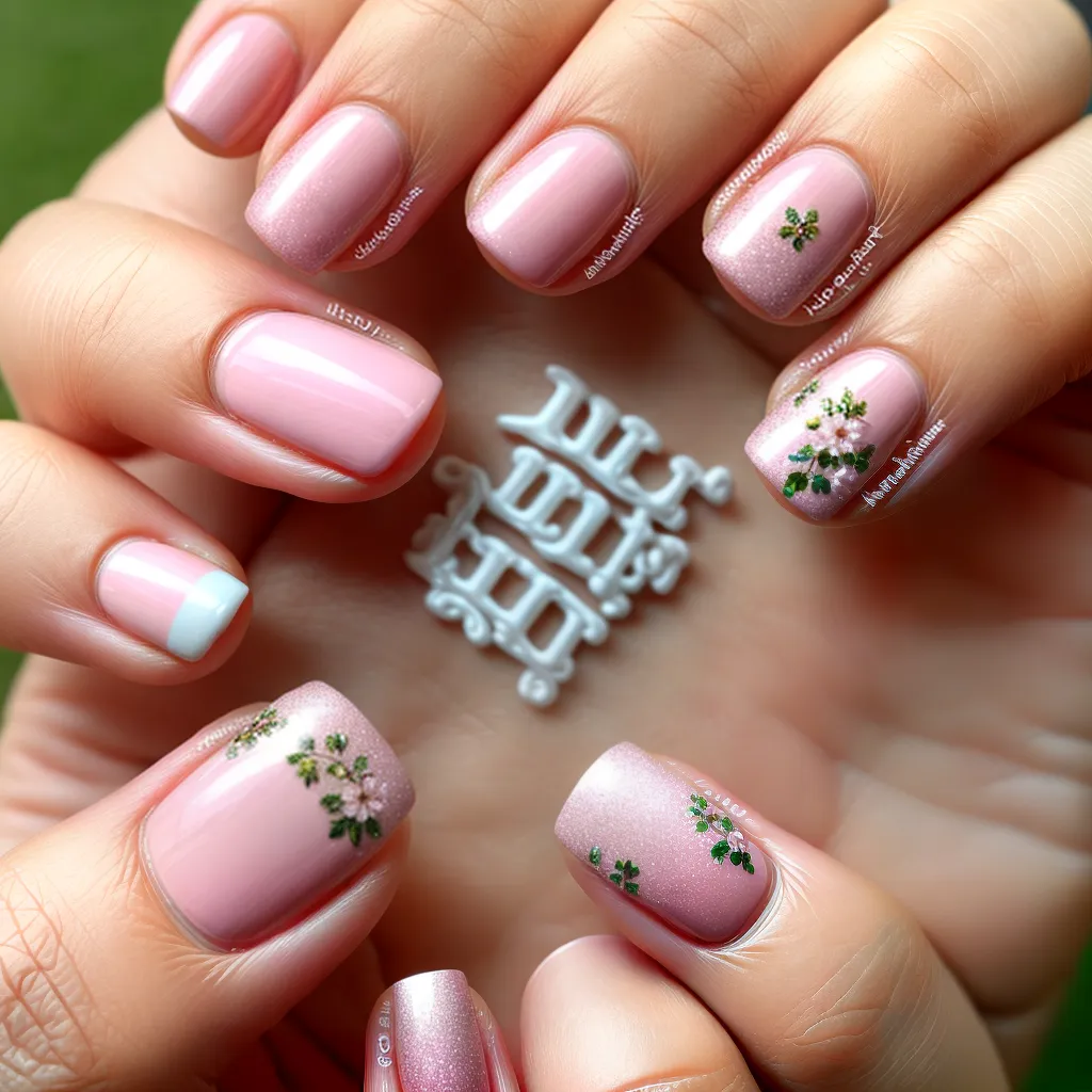 unhas decoradas cha flores pastel unhas decoradas cha flores pastel