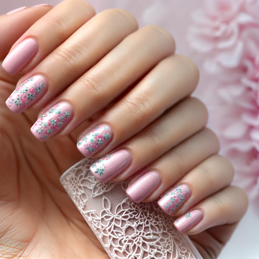 unhas artisticas cha flores unhas artisticas cha flores