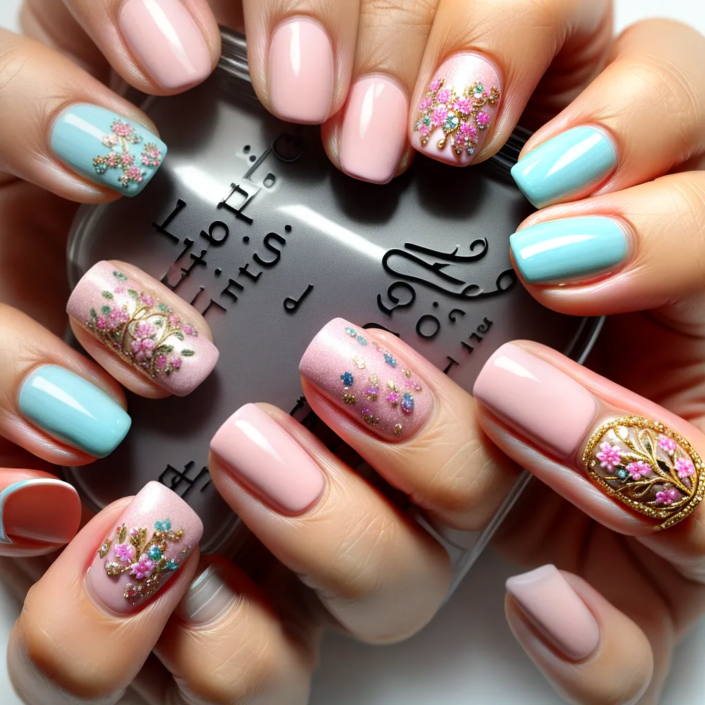 unhas decoradas cha festa 2 unhas decoradas cha festa 2