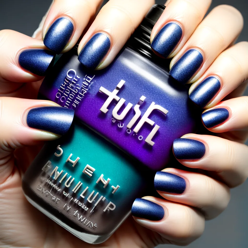 unhas ilusao geometrica cores