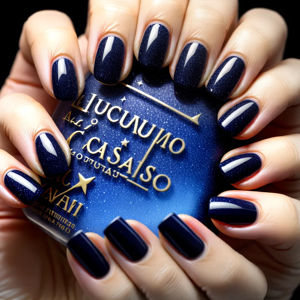 unhas manicure lua estrelas constelacoes