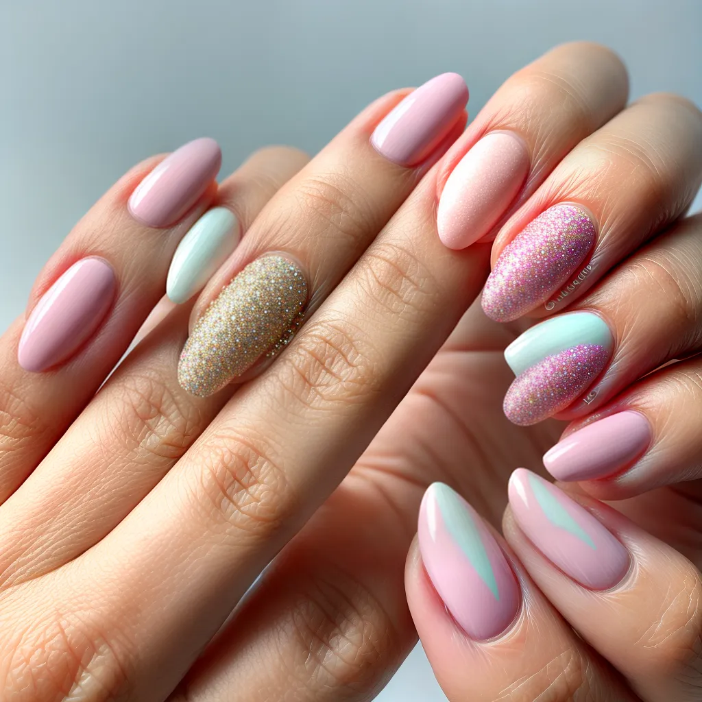 unhas manicure coloridas sorvete unhas manicure coloridas sorvete