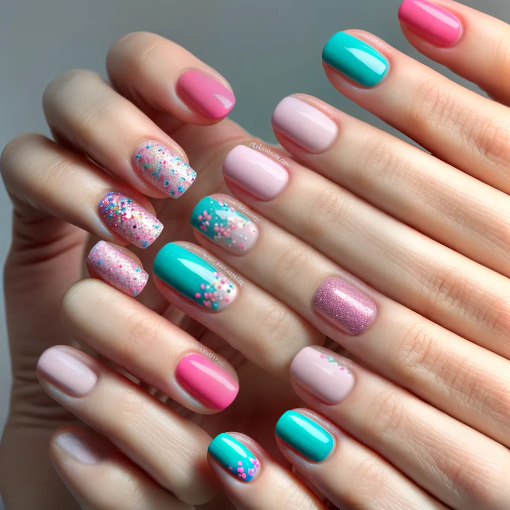 unhas manicure sorvete design unhas manicure sorvete design