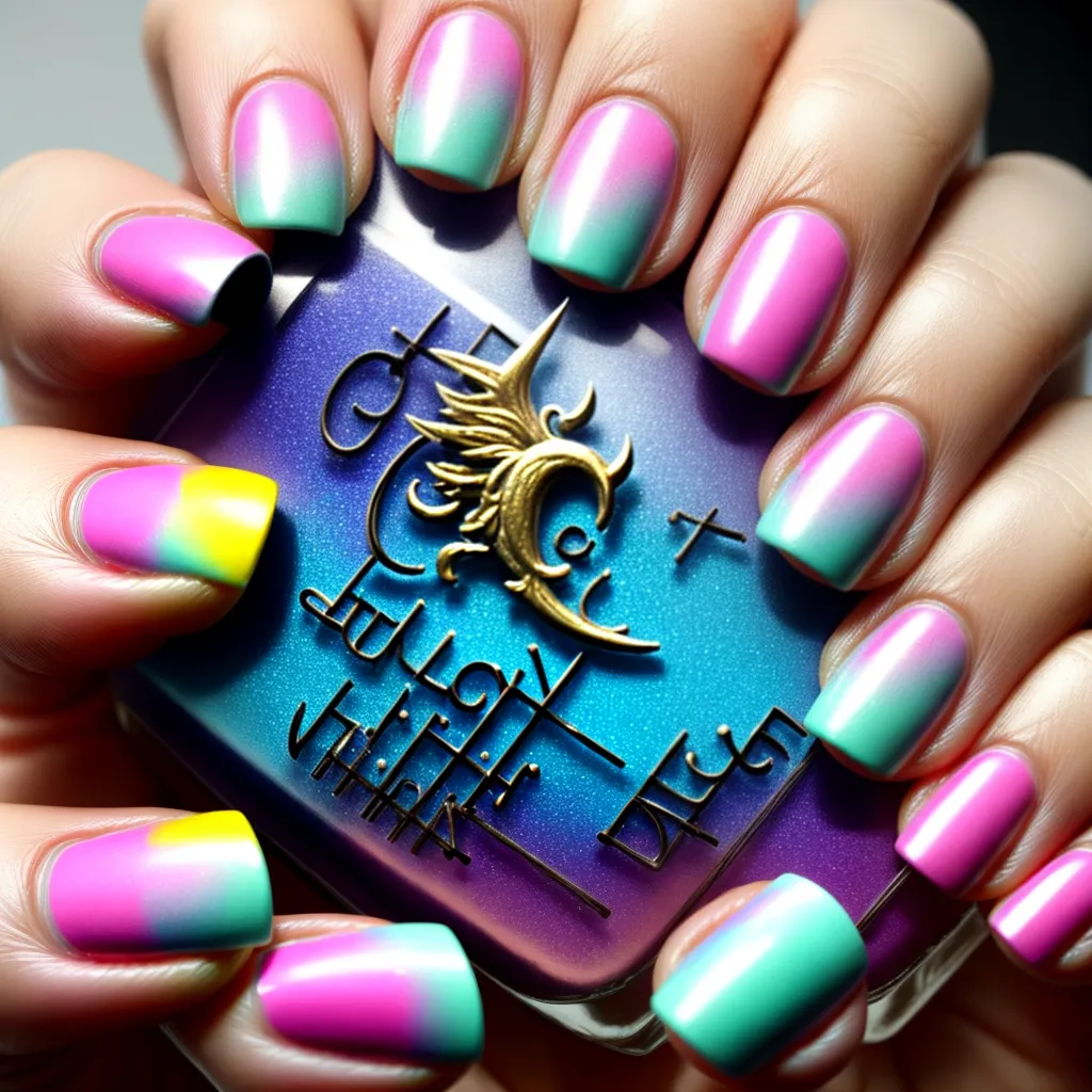 unhas unicornio magico unhas unicornio magico