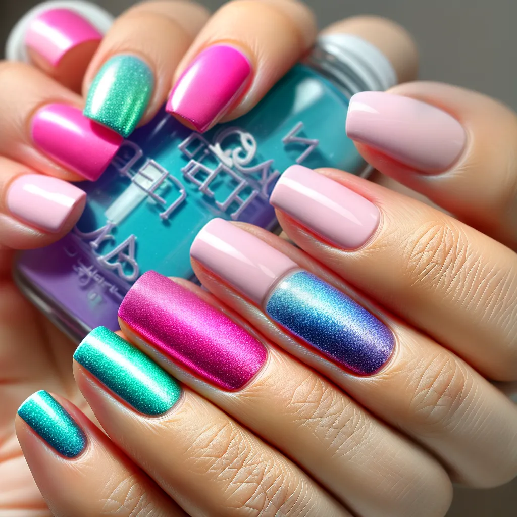 unhas decoradas aniversario criatividade