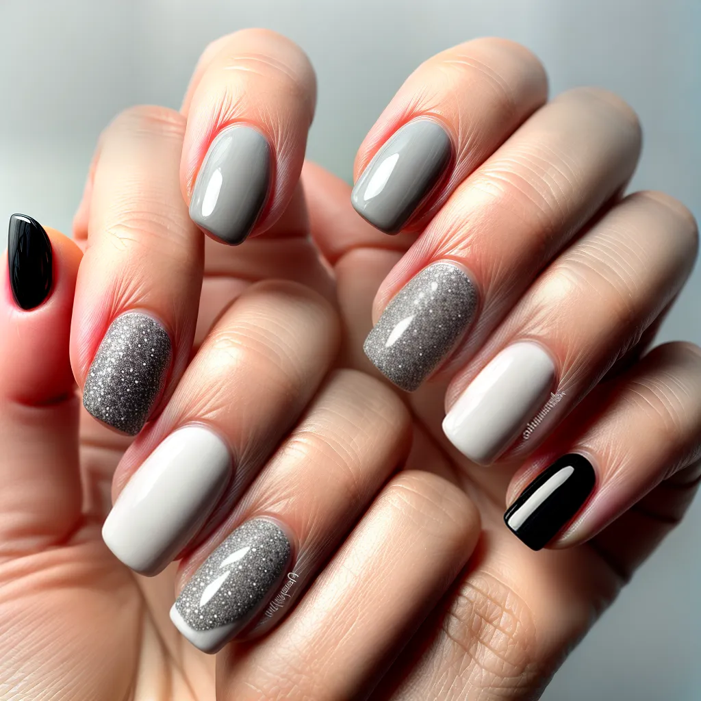 unhas marmore gemas