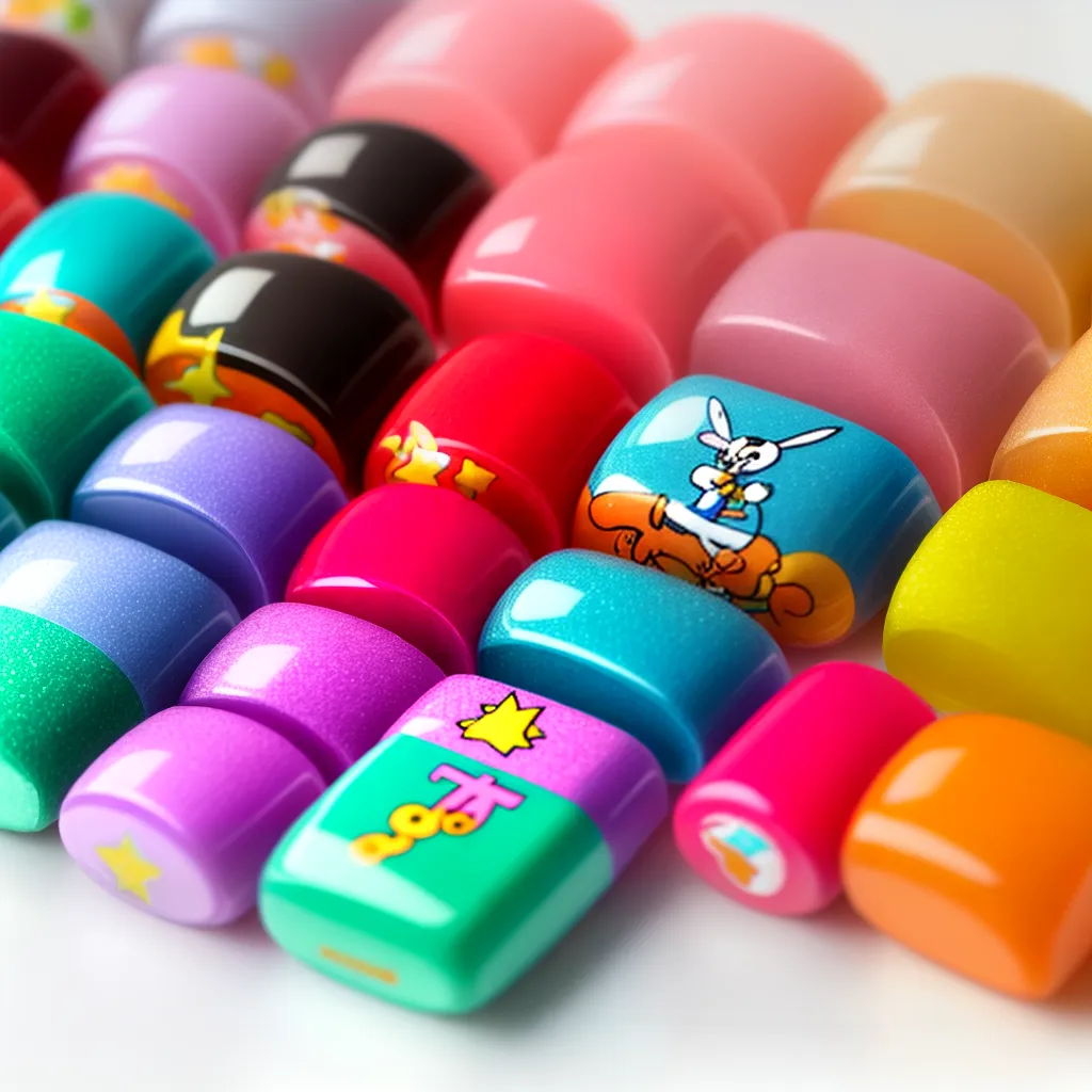 esmalte infantil colorido personagens embalagem esmalte infantil colorido personagens embalagem
