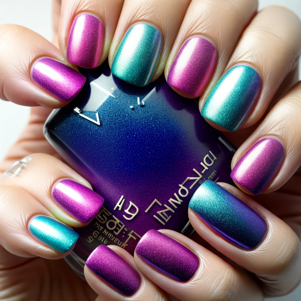 unhas manicure holografico brilho unhas manicure holografico brilho