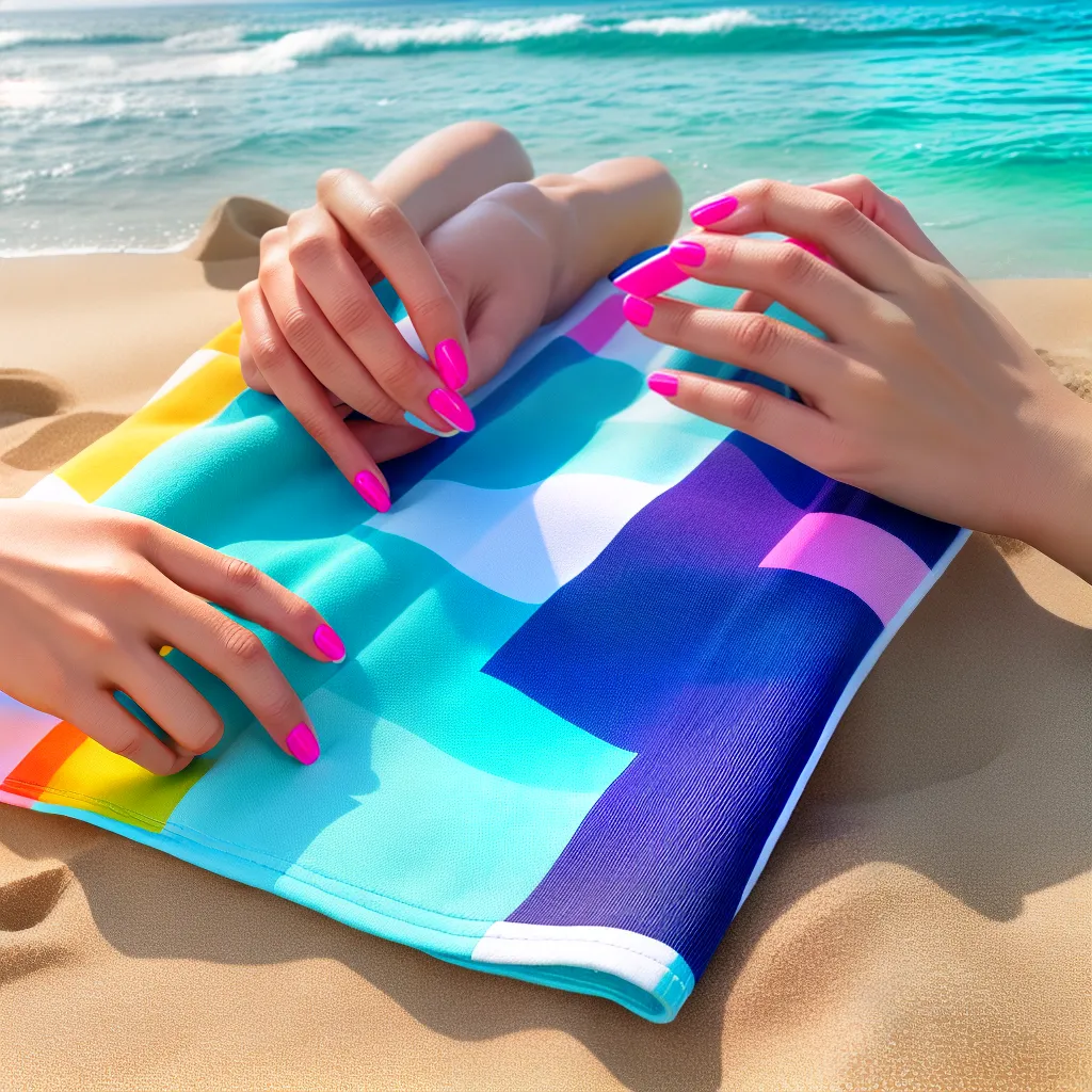 unhas verao praia kit viagem
