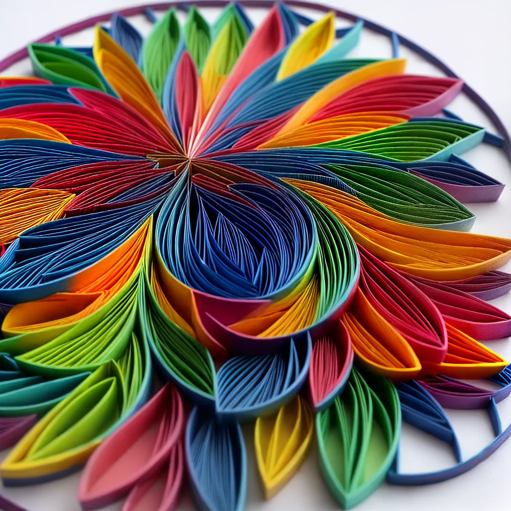 arte quilling design colorido criativo 1 arte quilling design colorido criativo 1